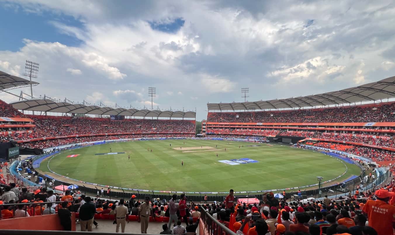 Rajiv Gandhi International Cricket Stadium Hyderabad Records and Pitch Report