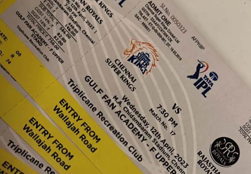 CSK Tickets
