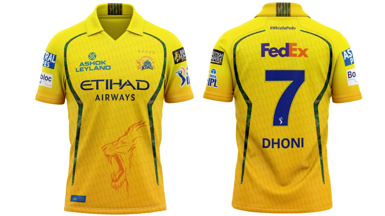 Chennai Super Kings New Jersey for IPL 2026 Season