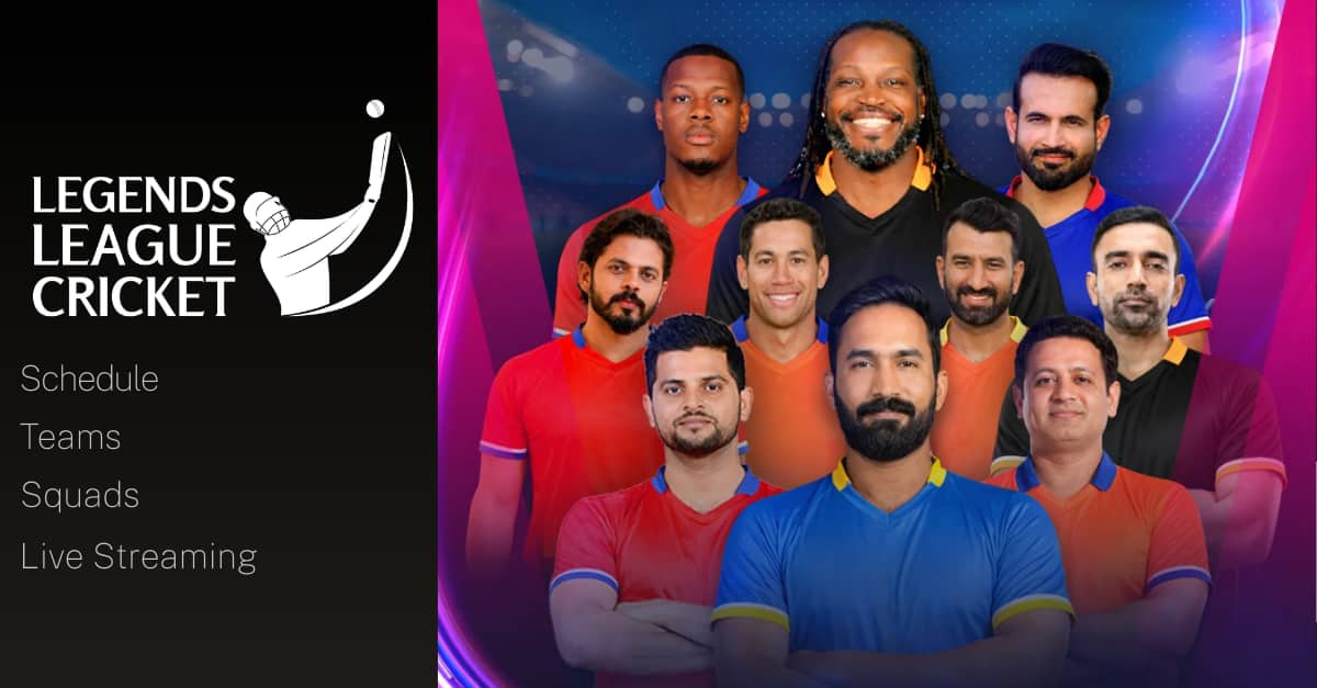 Legends League Cricket 2026