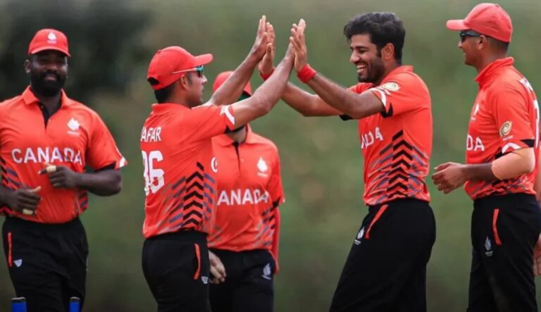 Canada Cricket Squad for ICC Men’s T20 World Cup 2026