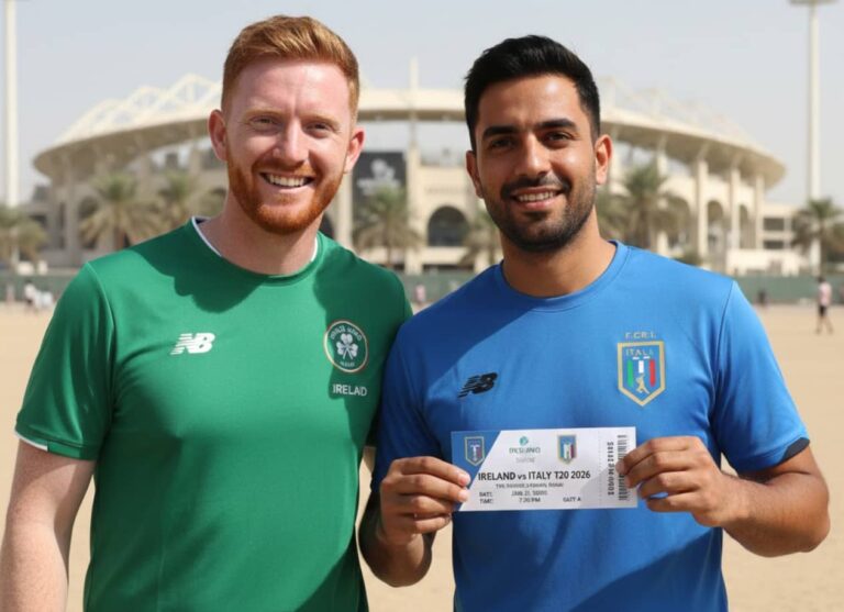 Ireland vs Italy T20 2026 Tickets