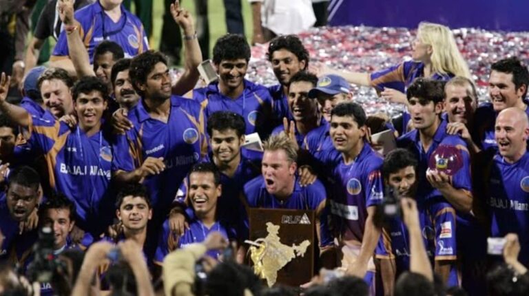 Which Captain Lifted the Diamond Studded IPL 2008 Trophy